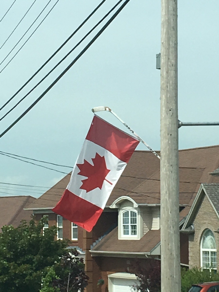 The Canadianest flagpole
