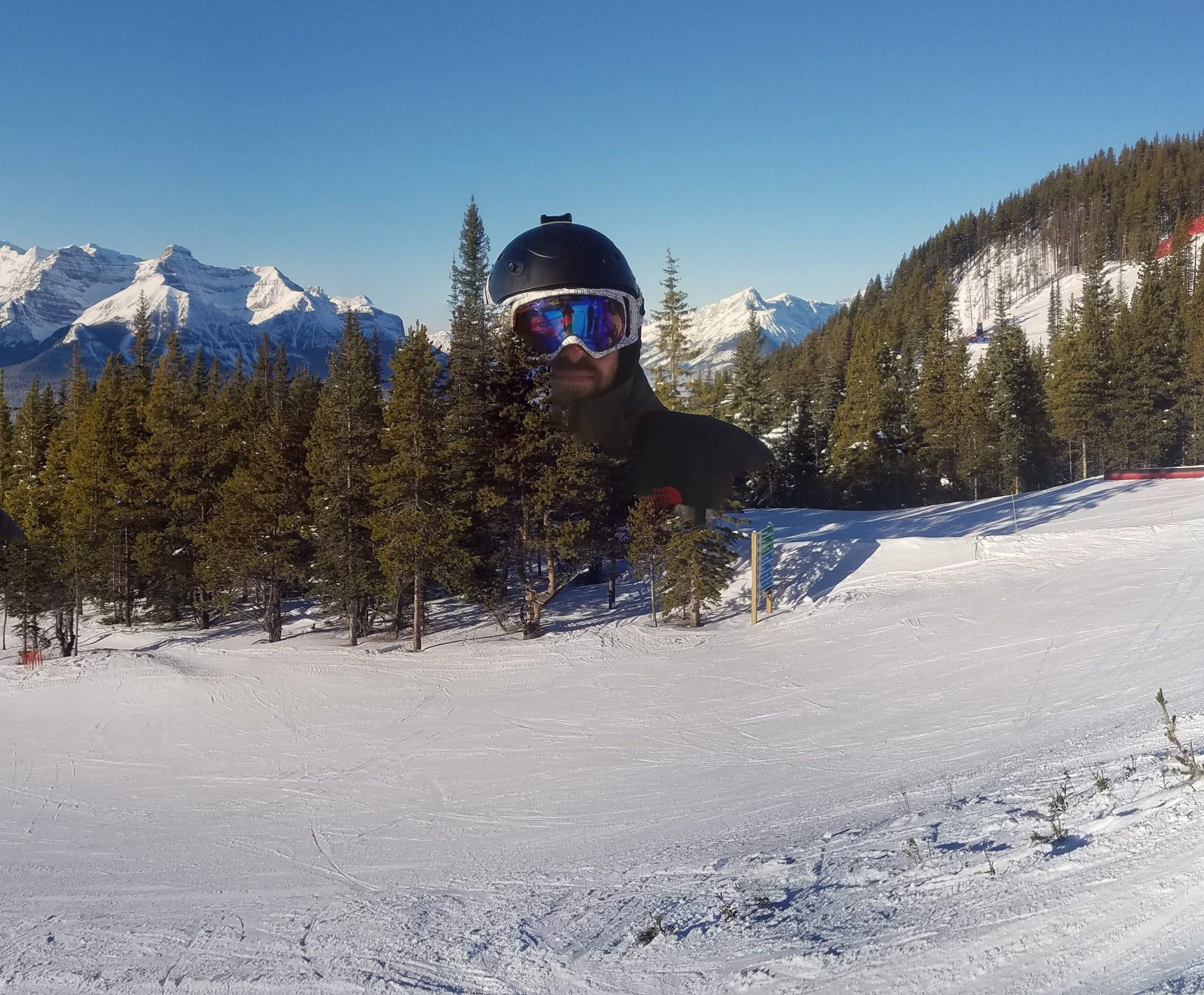 I took a few shots at Lake Louise today and Google offered me this panorama: