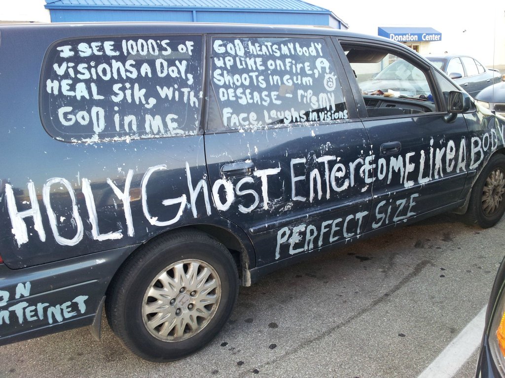 Holy ghost entered me like a body