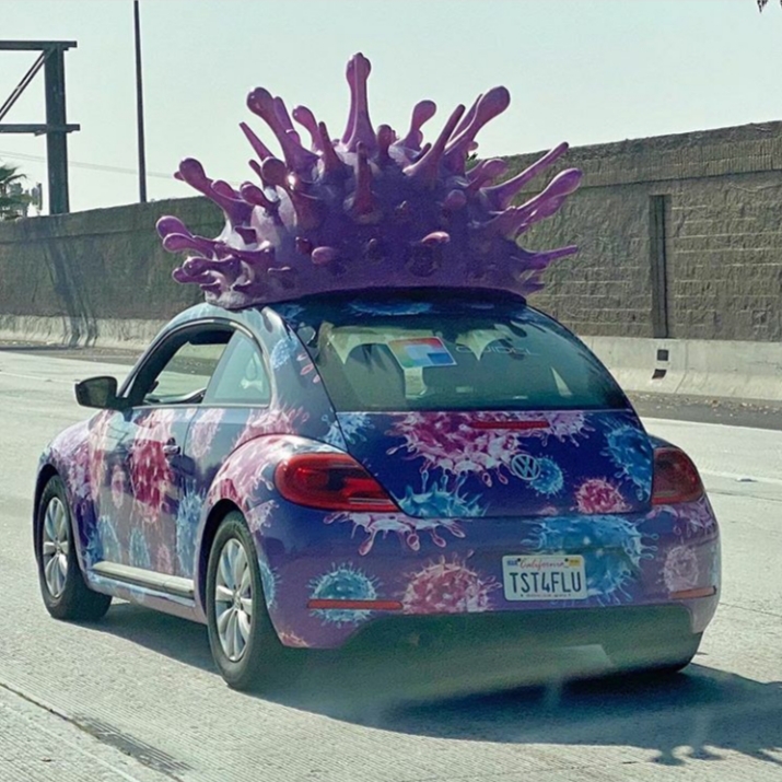 Friend saw this on freeway today, Los angeles